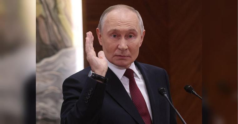 путін вибухнув через заяву Зеленського про російське небо: заговорив про «державний тероризм» і переговори