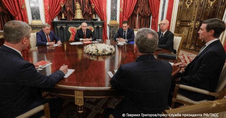 У Кремлі розпочалася зустріч спецпосланців Трампа з Путіним: перші подробиці