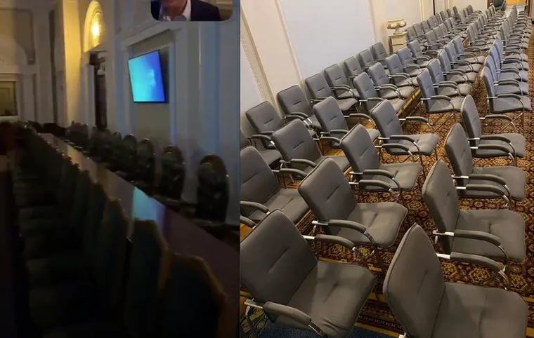 Крісла в коридорах і голосування через застосунок: що придумали в Раді для роботи під час тривог